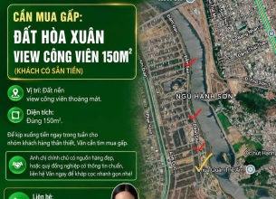 Tìm hàng view Công viên dt 150m2