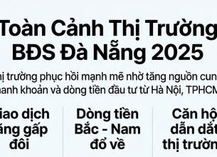 Dòng tiền lớn từ hai đầu đất nước đang đổ về Đà Nẵng
