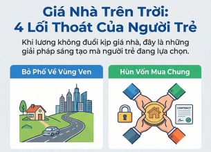 Giá nhà trên trời: 4 'đường lùi' của người trẻ hiện nay