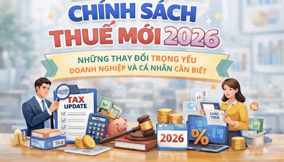 4 thay đổi lớn về thuế và pháp lý doanh nghiệp năm 2026 mà chủ nhà đầu tư, chủ doanh nghiệp cần biết