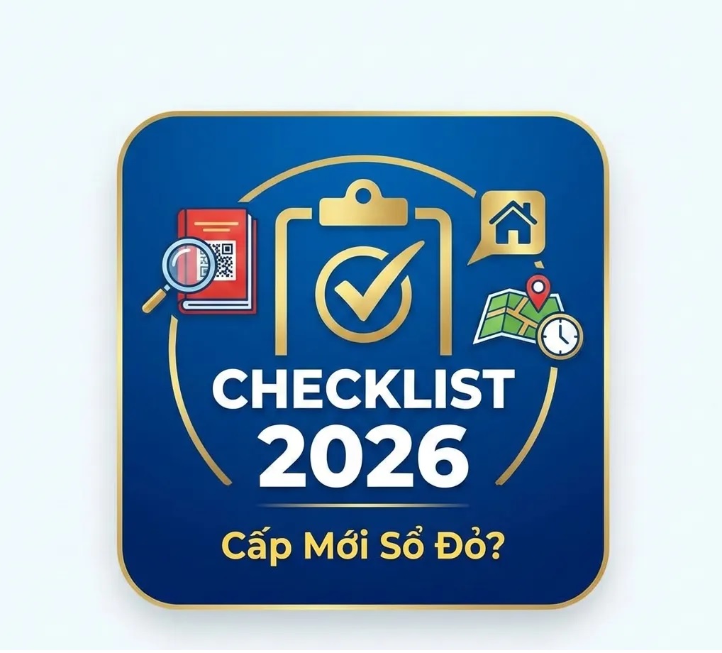 CHECKLIST 2026: TÀI SẢN CỦA BẠN CÓ THUỘC DIỆN BẮT BUỘC CẤP MỚI SỔ ĐỎ?