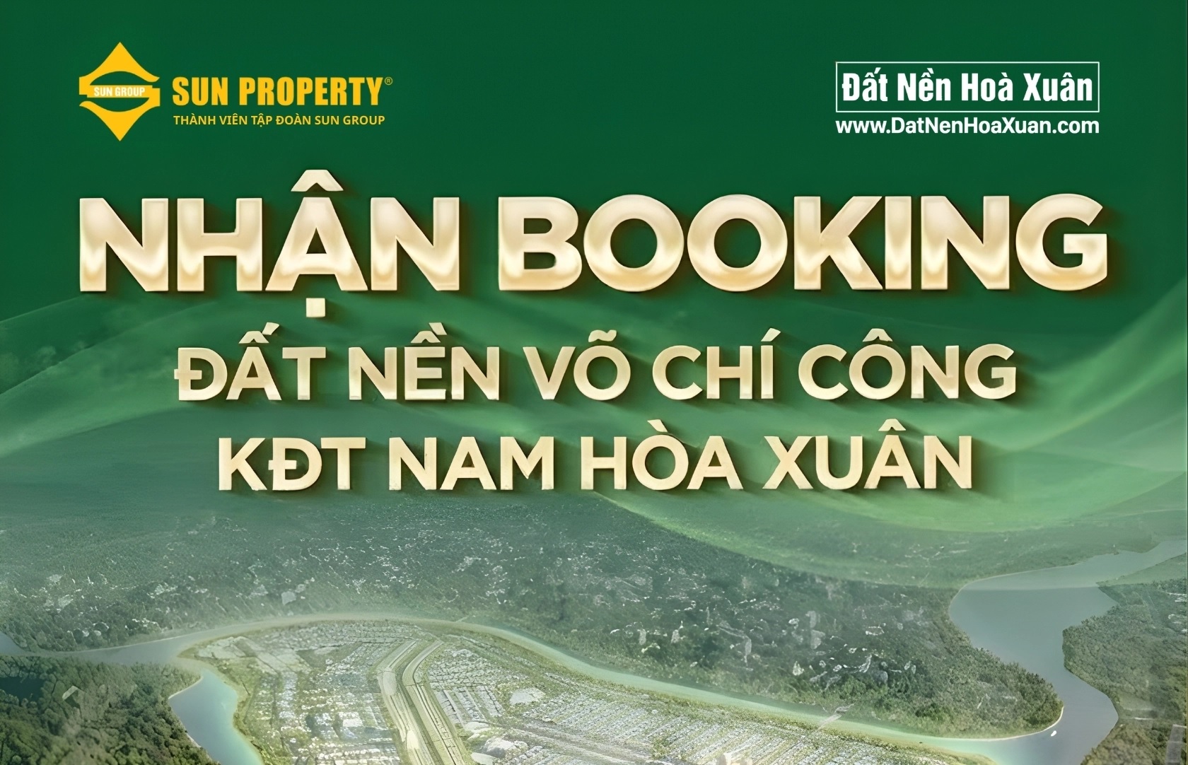 709 nền đất cuối cùng của dự án Võ Chí Công, Khu đô thị Sinh thái Hoà Xuân 