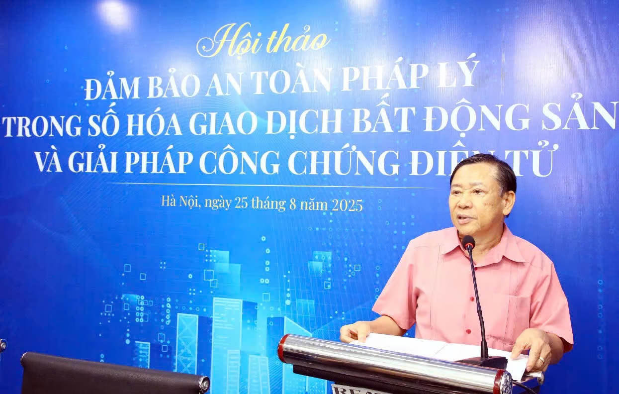 Công chứng điện tử và lời giải cho bài toán minh bạch bất động sản