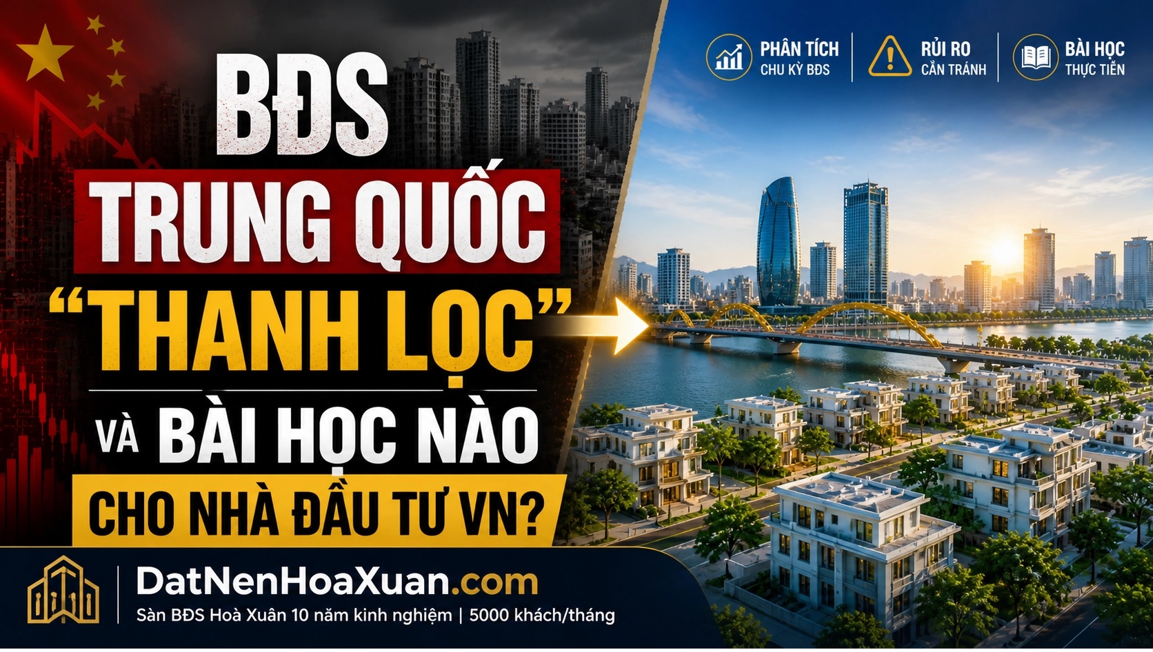 BĐS Trung Quốc 'thanh lọc' và bài học nào cho Nhà đầu tư VN?