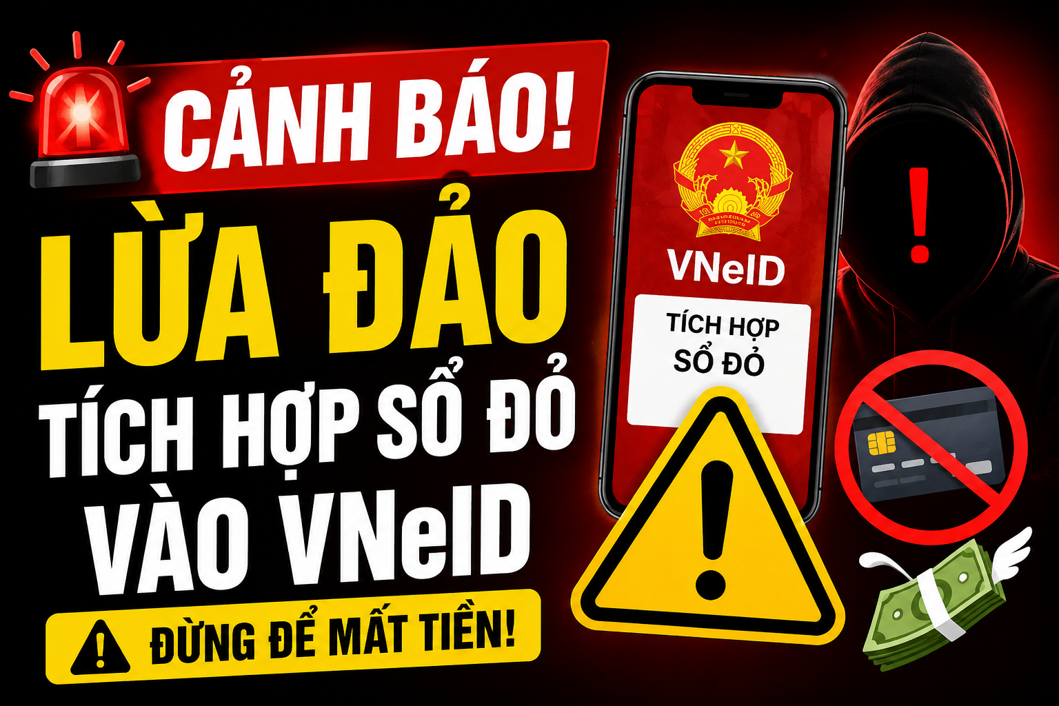 Cảnh báo lừa đảo tích hợp sổ đỏ vào Vneid đừng để mất tiền