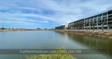 Cầu Đồng Nò bắt qua Sunneva Island đã chính thức giáp bờ. (12/8/2022)
