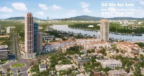 Sun Cosmo Residence Đà Nẵng. Tổ hợp căn hộ cao cấp và nhà phố thương mại ven sông Hàn.