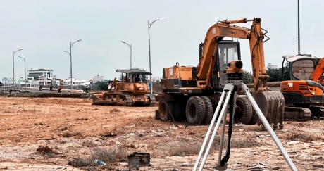 Lúc này tại block A1.3 đầu cầu Hoà Xuân