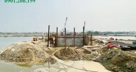Cập nhật tiến độ Euro Village 3 ngày 13/4/22: đã lên trụ đầu tiên