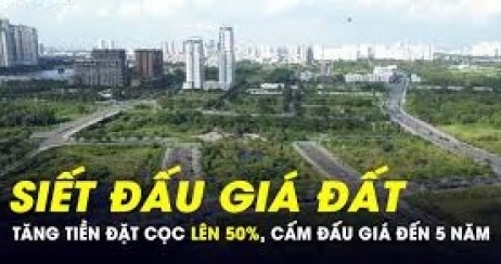 Đà Nẵng siết mạnh đấu giá đất: cọc 50%, cấm cửa 5 năm nếu bỏ của chạy lấy người 