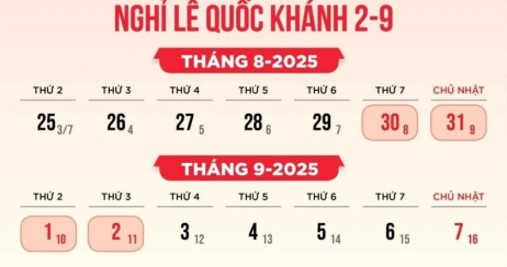 Thông Báo Nghỉ Lễ Quốc Khánh 2/9/2025