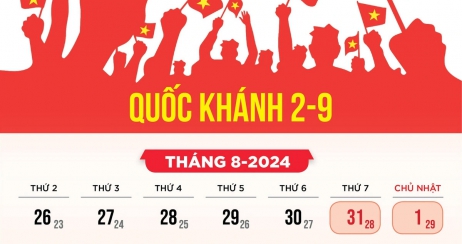 Thông Báo Nghỉ Lễ Quốc Khánh 2/9