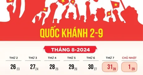 Thông Báo Nghỉ Lễ Quốc Khánh 2/9