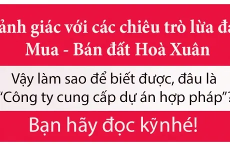Điểm nóng: Cảnh giác với các chiêu trò lừa đảo mua - bán đất Hoà Xuân