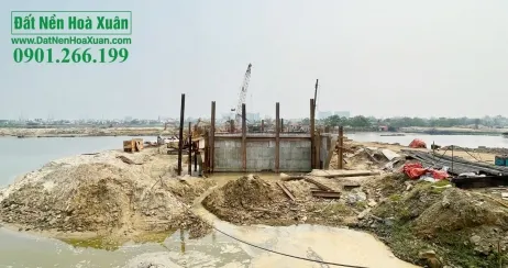 Cập nhật tiến độ Euro Village 3 ngày 13/4/22: đã lên trụ đầu tiên