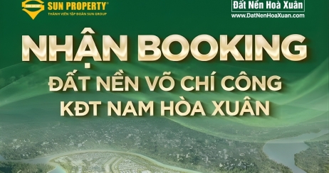 709 nền đất cuối cùng của dự án Võ Chí Công, Khu đô thị Sinh thái Hoà Xuân 
