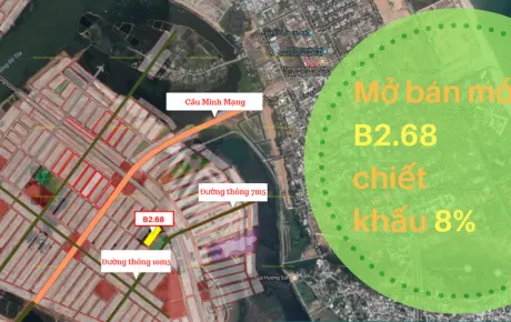 Shock chiết khấu 8% Block B2.68 cho khách gọi mua ngay bây giờ