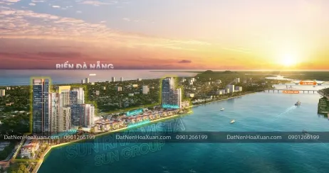 Góc nhìn toàn cảnh từ vị trí Sun Riva Vista Đà Nẵng