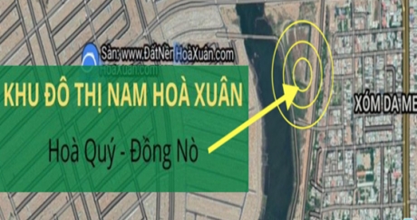 Thông tin vị trí ''Dự án Hoà Quý - Đồng Nò mở rộng về phía Đông'