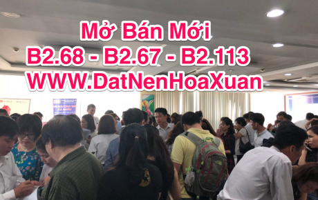 Chiết khấu 8% Block B2.113 siêu đẹp cho khách gọi mua ngay bây giờ