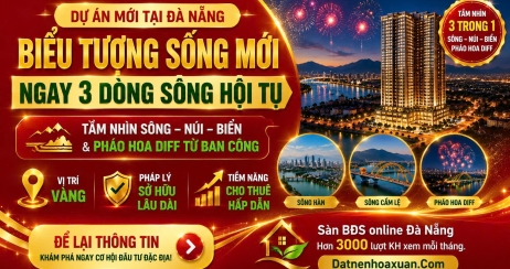 DỰ ÁN MỚI: S-LIGHT TOWER – BIỂU TƯỢNG SỐNG MỚI BÊN SÔNG HÀN, TÂM ĐIỂM NAM ĐÀ NẴNG