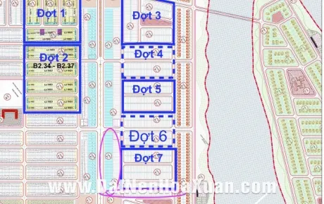 Mở bán đợt 8 Nam Hoà Xuân (Đồng Nò) – từ 552 triệu/ nền.