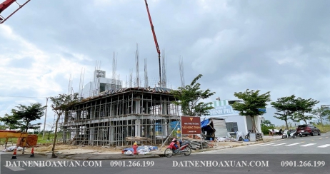 Khu đầm sen Nam Hòa Xuân sôi động với làn sóng xây dựng