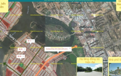 Bán đất nền ngay Cầu Trung Lương Hòa Xuân, Tp Đà Nẵng