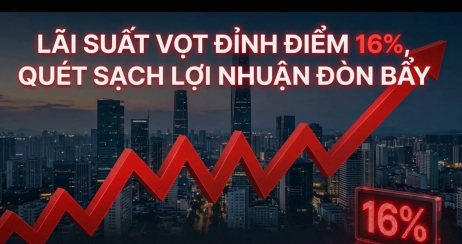 Lãi suất vay mua nhà chạm mốc 16%: cuộc thanh lọc bắt đầu