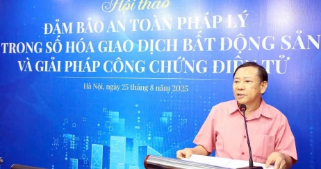 Công chứng điện tử và lời giải cho bài toán minh bạch bất động sản