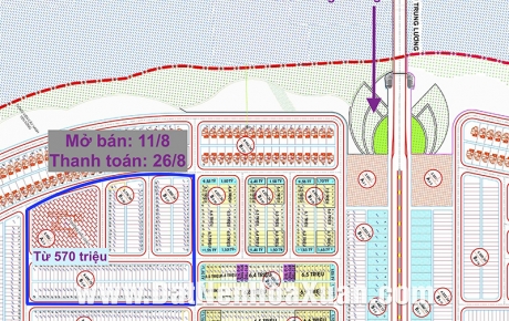 Mở bán đợt 11 Nam Hoà Xuân – gần cầu Trung Lương