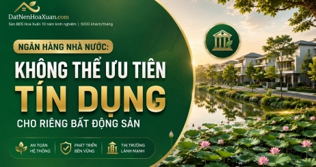 Thời gian tới sẽ khó có chuyện 'bơm tiền đại trà' cho bất động sản. Ngân hàng Nhà nước không thể ưu tiên tín dụng cho riêng bất động sản
