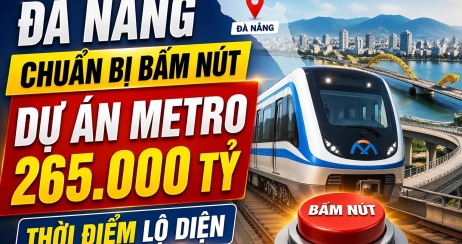 ĐÀ NẴNG SẮP CÓ METRO 265.000 TỶ - DỰ KIẾN KHỞI CÔNG 02/2027