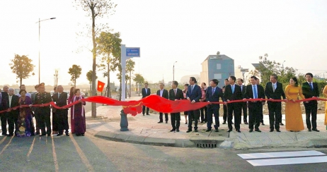 Tin vui cho cư dân Nam Hòa Xuân, đường 10,5m qua biệt thự Sunneva Island chính thức mang tên đường bí thư Trương Quang Được.