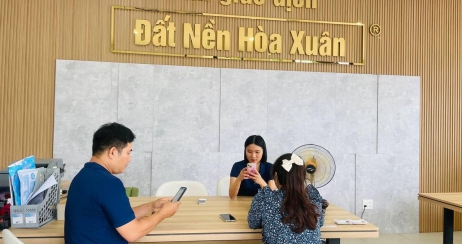 Lô đất đẹp, đường thông B2.118 Nam Hòa Xuân đã tìm được chủ nhân