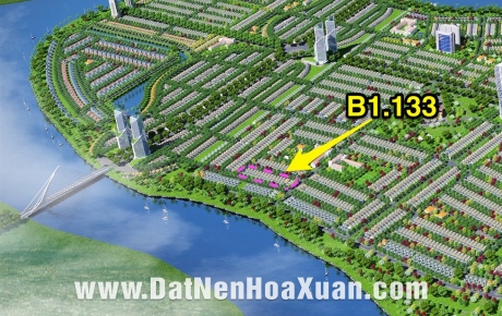 Mở bán Hoà Xuân mở rộng B1.133 cạnh sông, biệt thự. 
