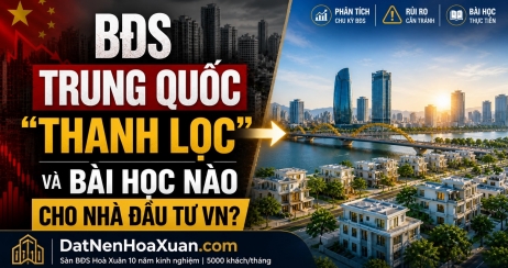 BĐS Trung Quốc 'thanh lọc' và bài học nào cho Nhà đầu tư VN?