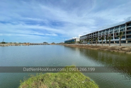 Cầu Đồng Nò bắt qua Sunneva Island đã chính thức giáp bờ. (12/8/2022)