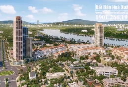 Sun Cosmo Residence Đà Nẵng. Tổ hợp căn hộ cao cấp và nhà phố thương mại ven sông Hàn.