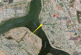 HOT: Xem thực tế nơi sẽ làm cầu từ Hòa Xuân qua Bùi Tá Hán