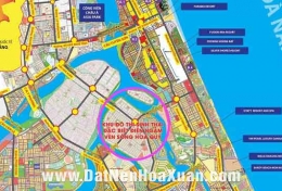 Dự án đô thị sinh thái Đồng Nò Hòa Xuân 4 mặt giáp sông