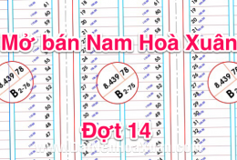 Mở bán Nam Hoà Xuân đợt 14 
