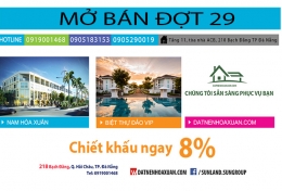 Mở bán đợt 29 Hòa Xuân