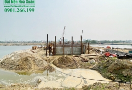 Cập nhật tiến độ Euro Village 3 ngày 13/4/22: đã lên trụ đầu tiên