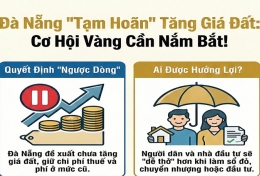 Đà Nẵng đề xuất chưa tăng giá đất: tin vui cho ví tiền