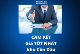 Cam kết dành cho khách hàng đặt chỗ mở bán Cồn Dầu - 7.2020