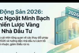 Thời kỳ bất động sản minh bạch: luật chơi mới năm 2026