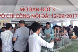 Mở bán đợt 3 KĐT Võ Chí Công (12/9/2017) - Hòa Xuân