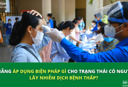 Đà Nẵng áp dụng biện pháp gì cho trạng thái có nguy cơ lây nhiễm dịch bệnh thấp?