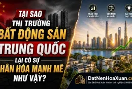 Tại sao thị trường bất động sản Trung Quốc lại có sự phân hóa mạnh mẽ như vậy?